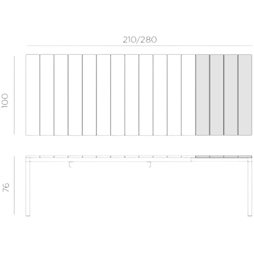 Nardi-rio-210-280-extendable-table-dimensions-comparison-chart-2-transparent