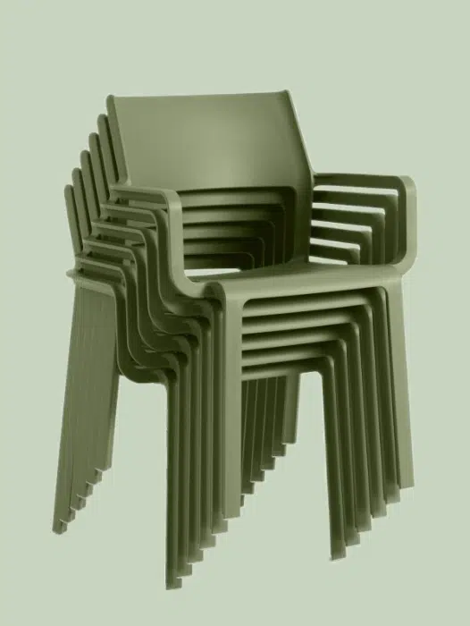 Rio Alu Trill 10-Seater Outdoor Dining Set 14 Nardi trill stackable