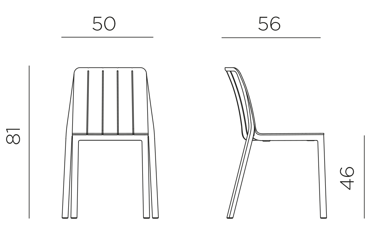 Tiberina Bistro Chair 1 Nardi tiberina bistro chair dimensions