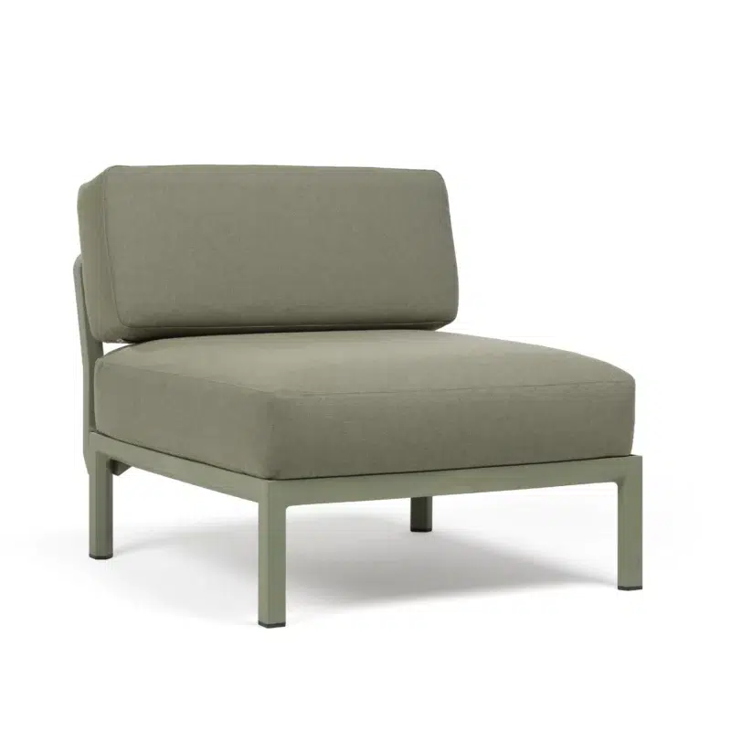 Nardi central module - cactus + thyme sunbrella cushion