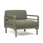 NARDI Maximo Arm Chair - Cactus + Thyme Sunbrella Cushion